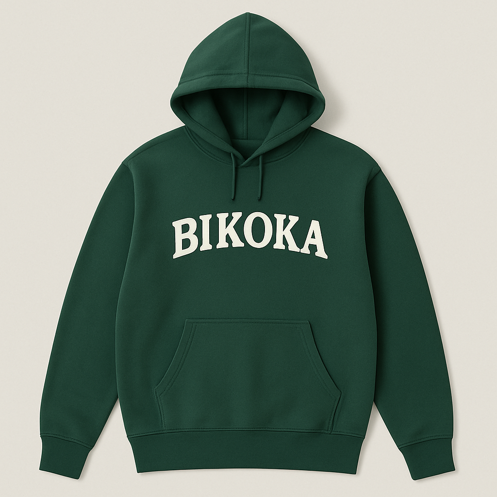 Green hoodie